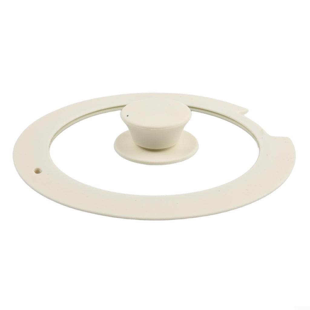 Silicone Pot Lid With Tempered Glass F331516