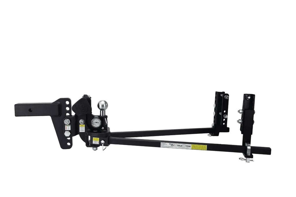 Weight Distribution Hitch with Anti-Sway, 8" Drop, 2" Shank, 12,500-lb Towing D5752