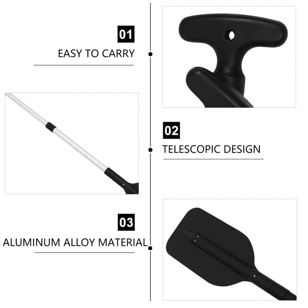 Telescopic Kayak Paddle Aluminum T-Handle J653526