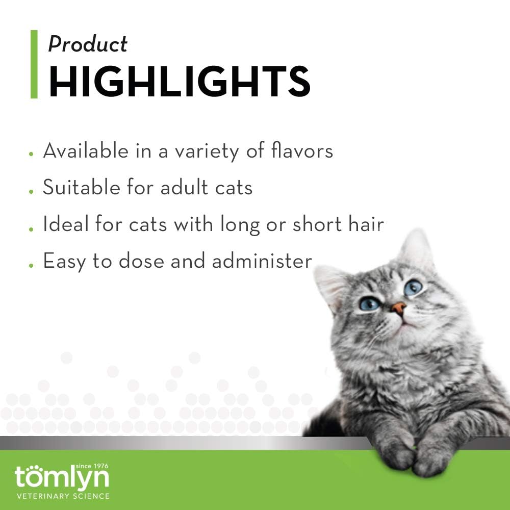 Catnip Flavored Hairball Remedy Gel for Cats, 4.25oz 2 Pack B6827
