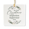Ceramic 3-inch Square Ornament J81966