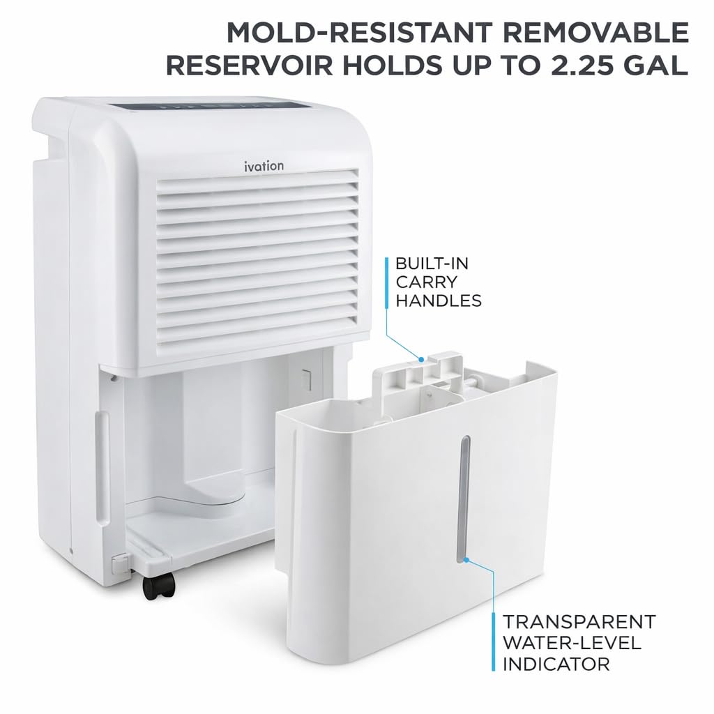 50 Pint Smart Wi-Fi Dehumidifier with Hose X70715