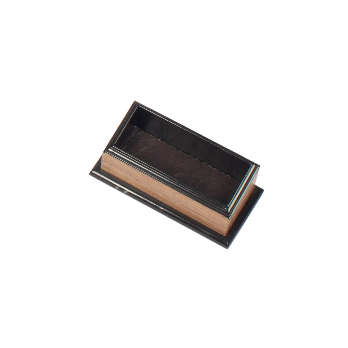 14 Piece Leather Wood Desk Organizer Set F87482