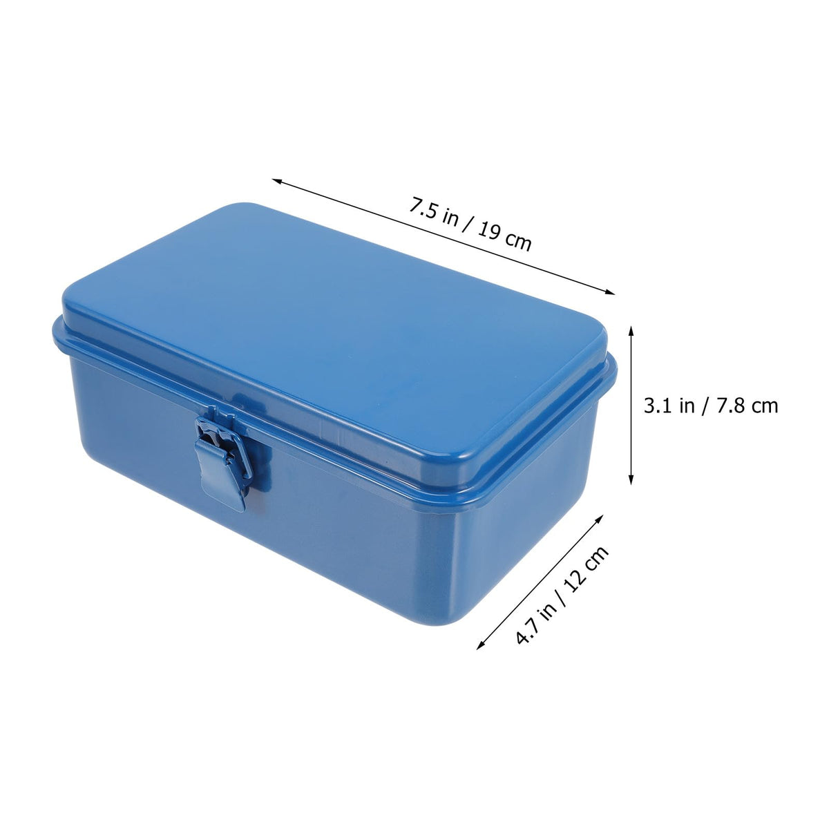 Blue Heavy Duty Portable Iron Toolbox Organizer H782007