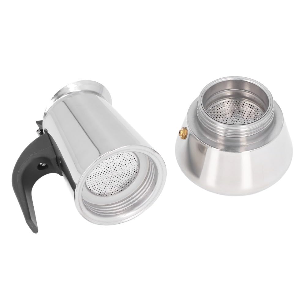 4 Cup Stainless Steel Stovetop Moka Pot V42876