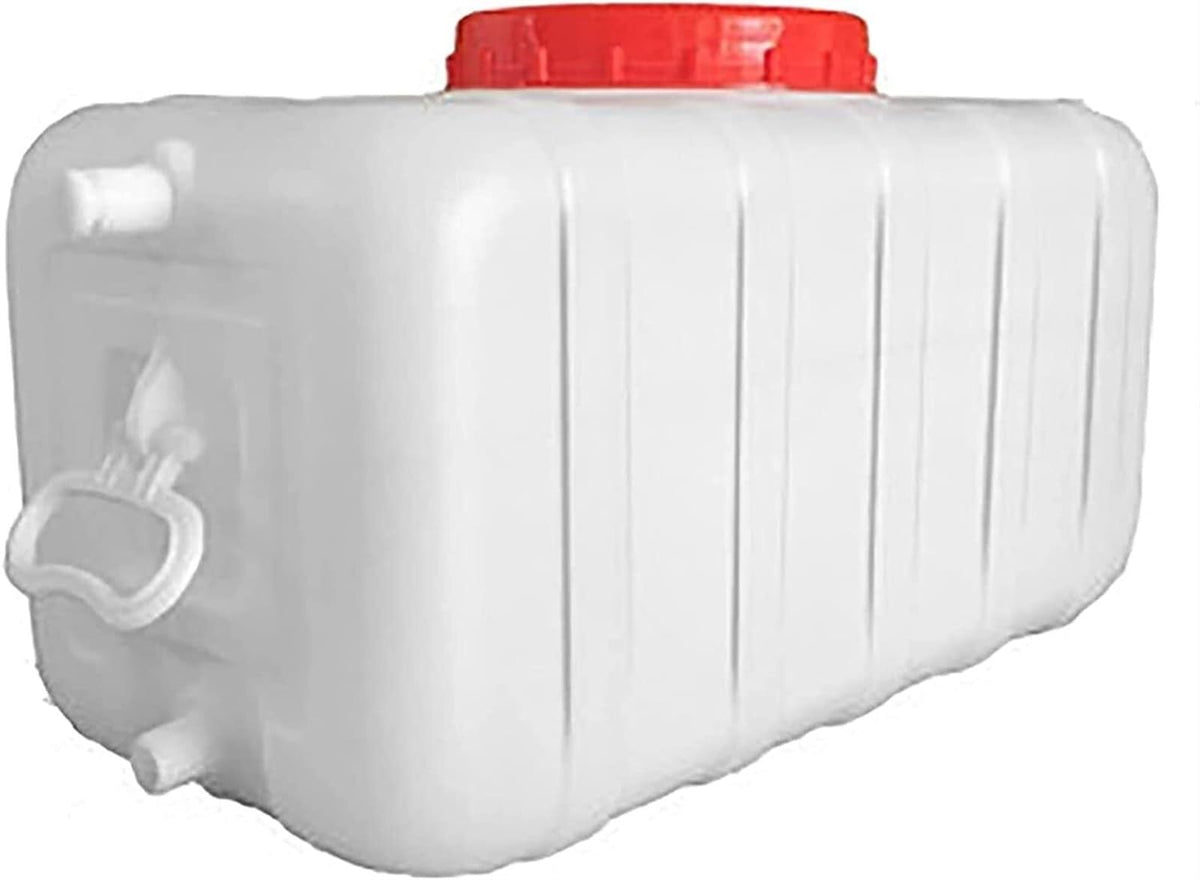 50L White Water Storage Tank with Water Outlet N98285