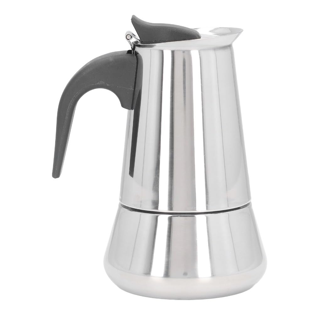 4 Cup Stainless Steel Stovetop Moka Pot V42876