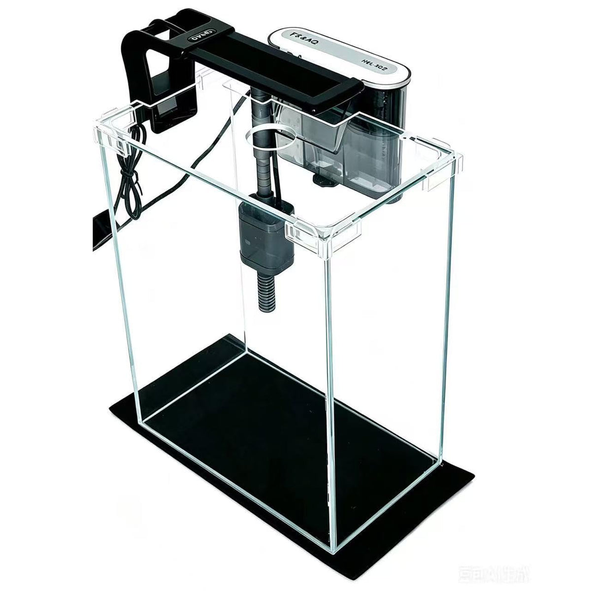 2 Gallon Betta Fish Tank with Filter and Light N7702