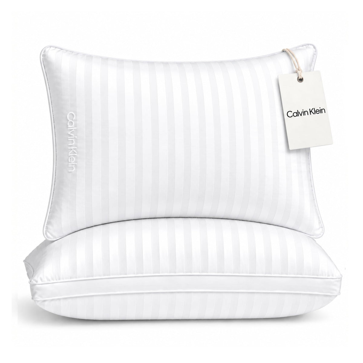 King Size Set of 2 Medium Soft Bed Pillows M106986