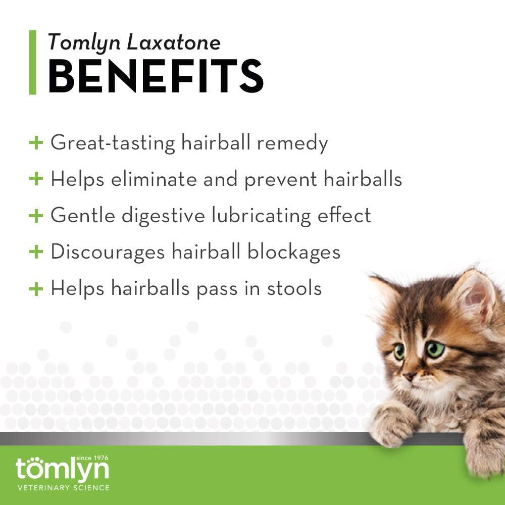 Catnip Flavored Hairball Remedy Gel for Cats, 4.25oz 2 Pack B6827