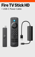 Fire TV Stick HD with USB-C Power Cable P241