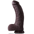 12 inch Black Silicone Dildo R473641