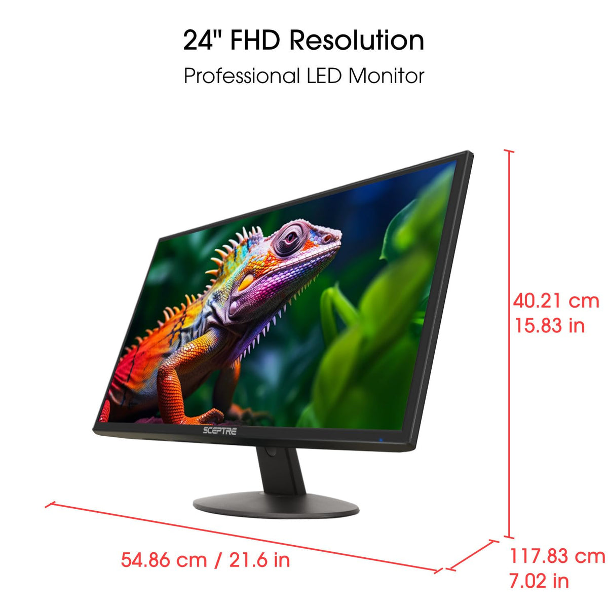 24-inch 1080p LED Monitor J558