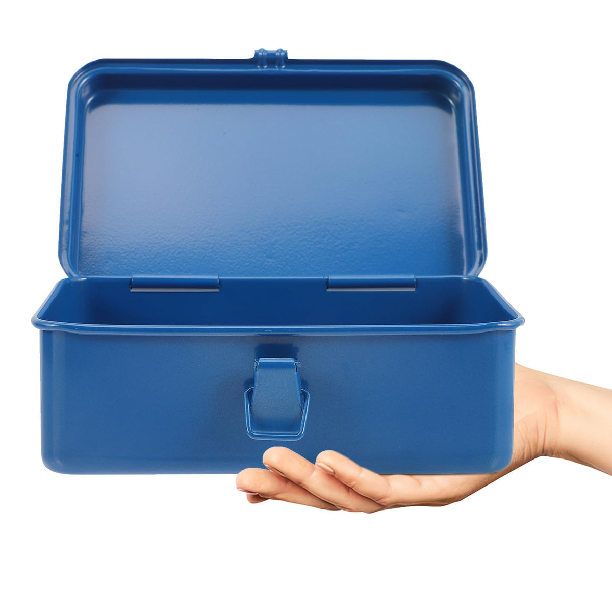 Blue Heavy Duty Portable Iron Toolbox Organizer H782007
