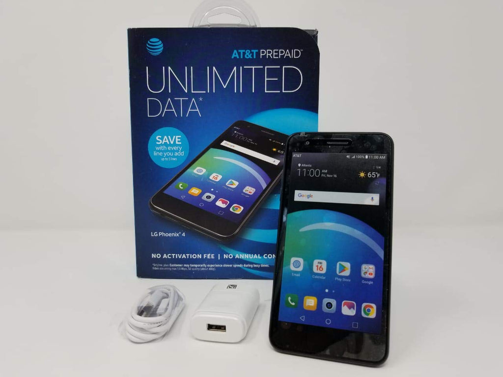 4G LTE Android Smartphone 16GB Black F574