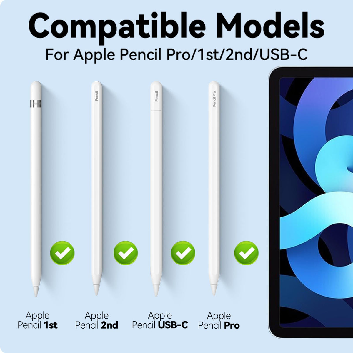 Replacement Tips for Apple Pencil (4 Pack) J979