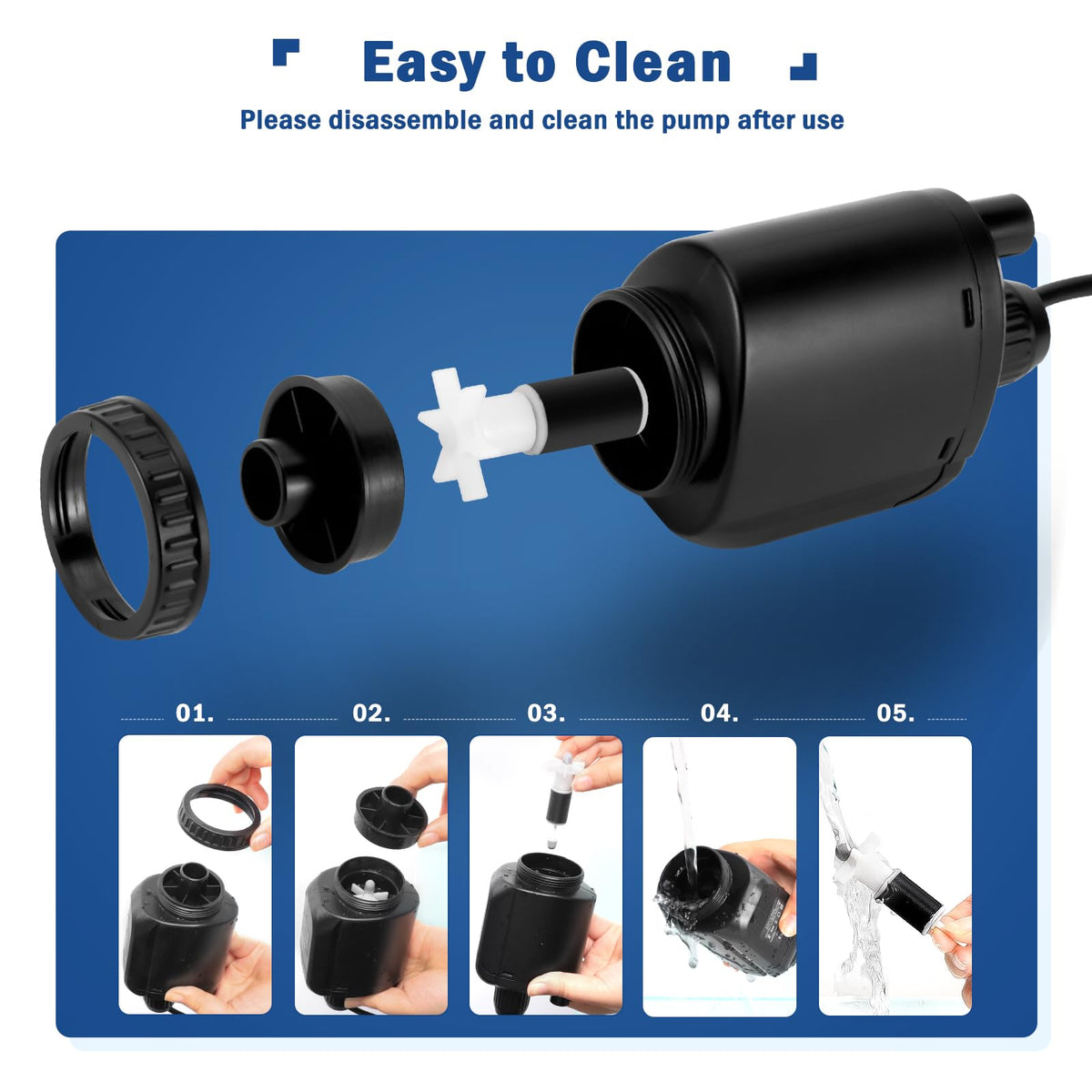 Electric Aquarium Gravel Cleaner K212