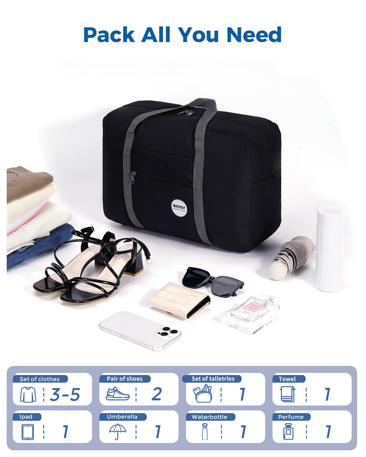 Personal Item Travel Bag V224