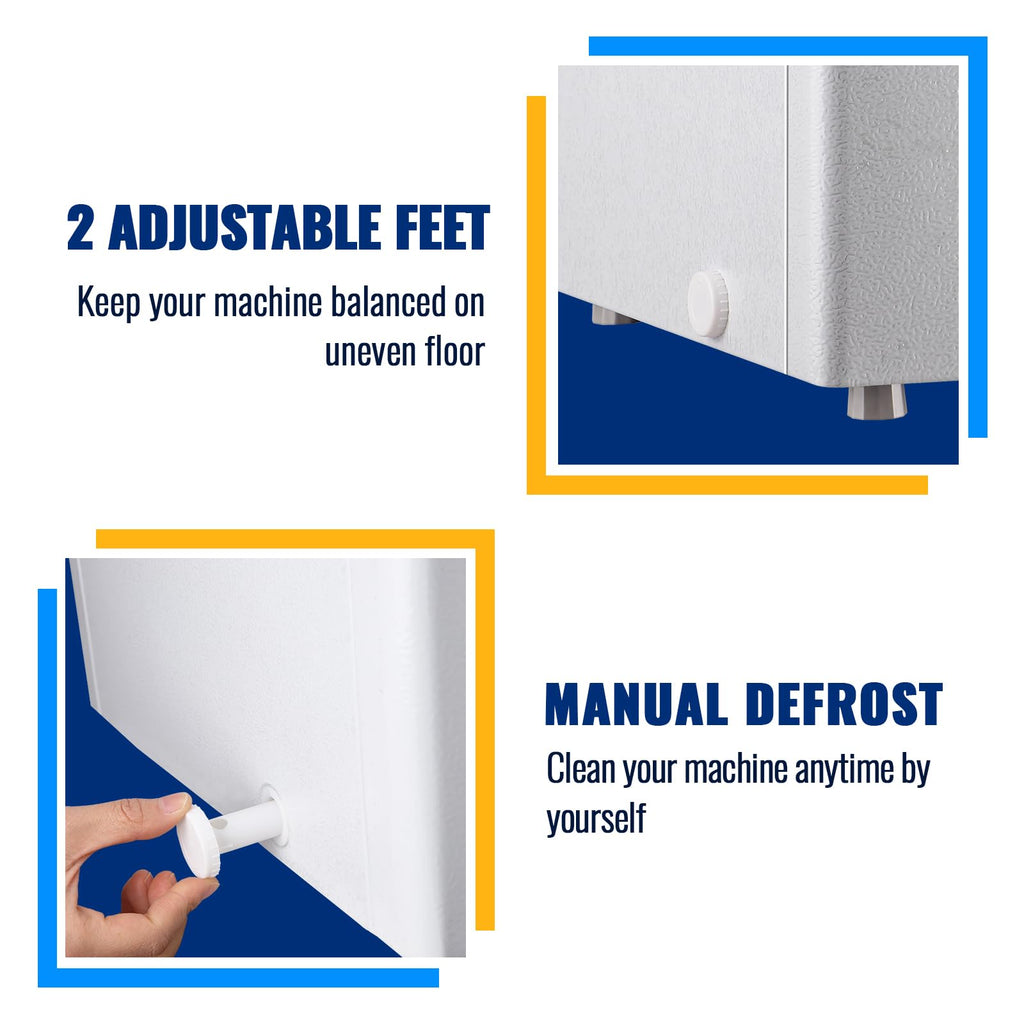 White 3.5 Cu.Ft Chest Freezer P648444