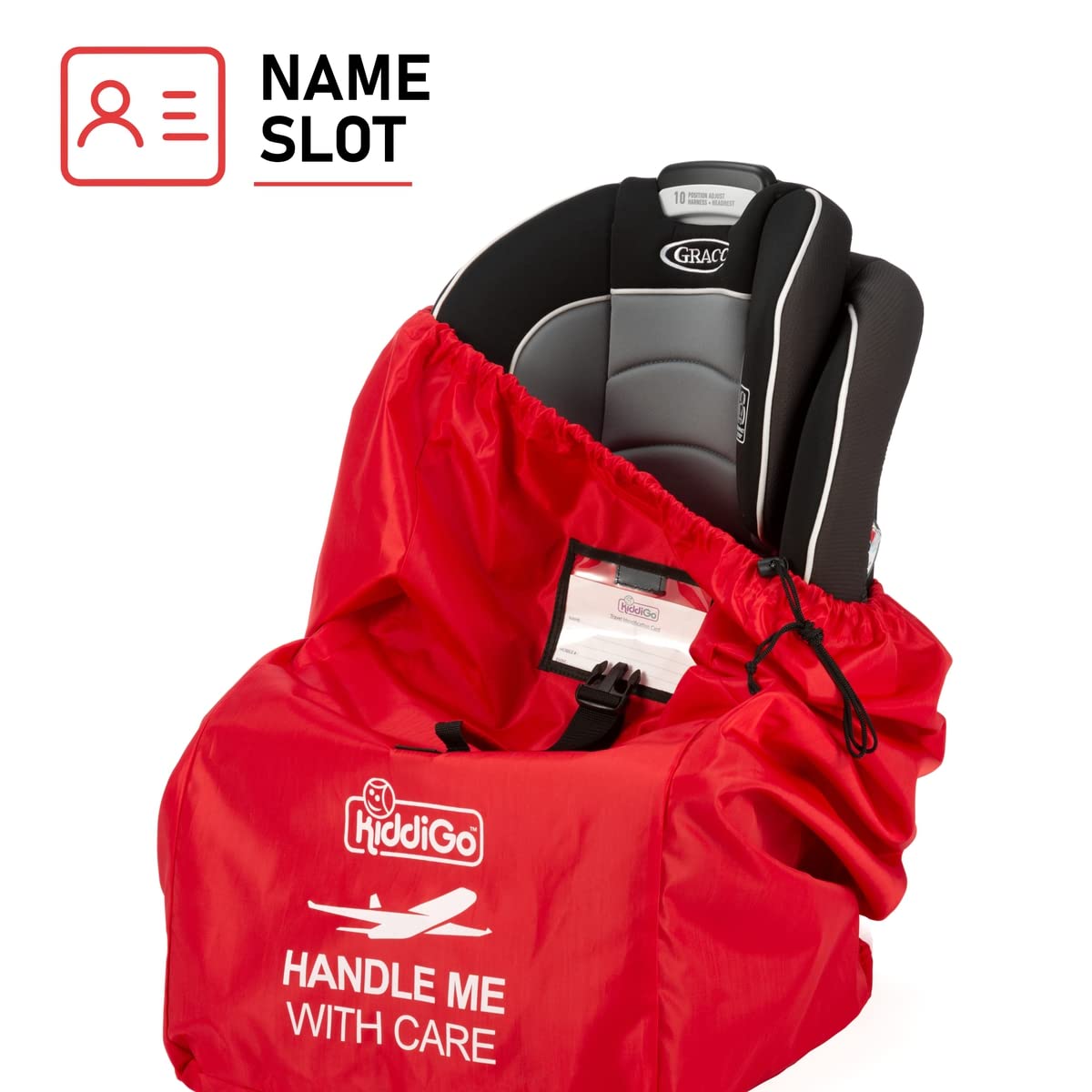 Red Car Seat Travel Bag F90307