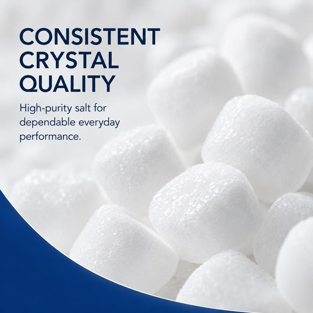 Water Softener Salt Crystals 40 lb 2 Pack J29714