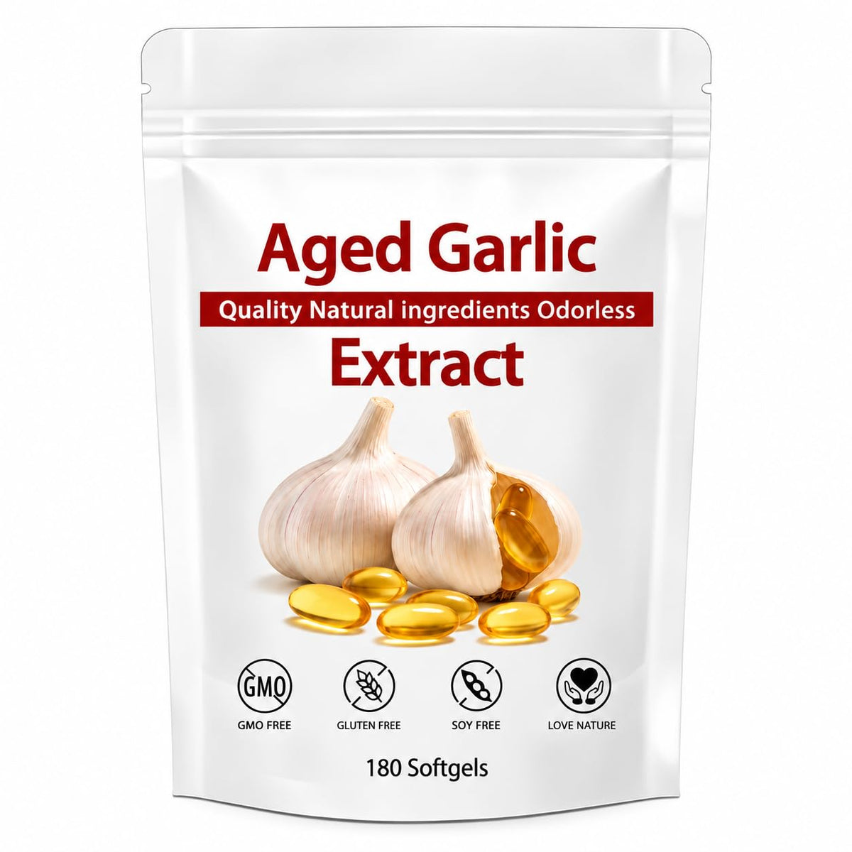 Aged Garlic Extract 180 Softgels N3489