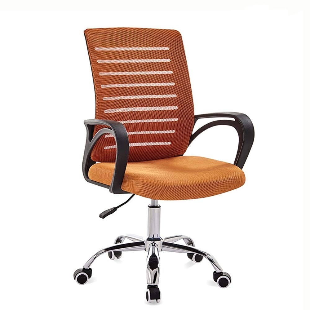 Orange Black Frame Ergonomic Mesh Swivel Chair A2402