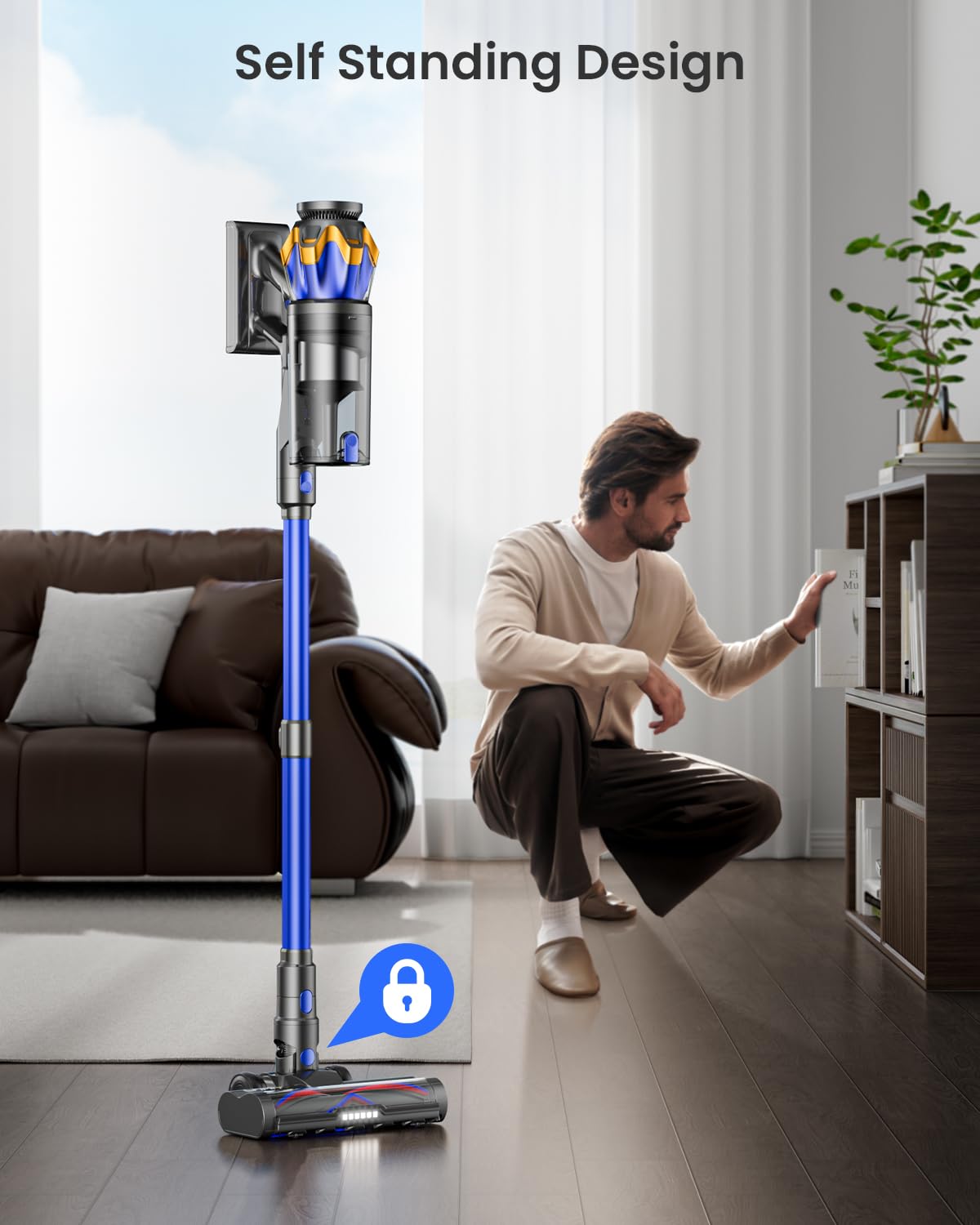 650W 55KPA Cordless Stick Vacuum Cleaner D85951