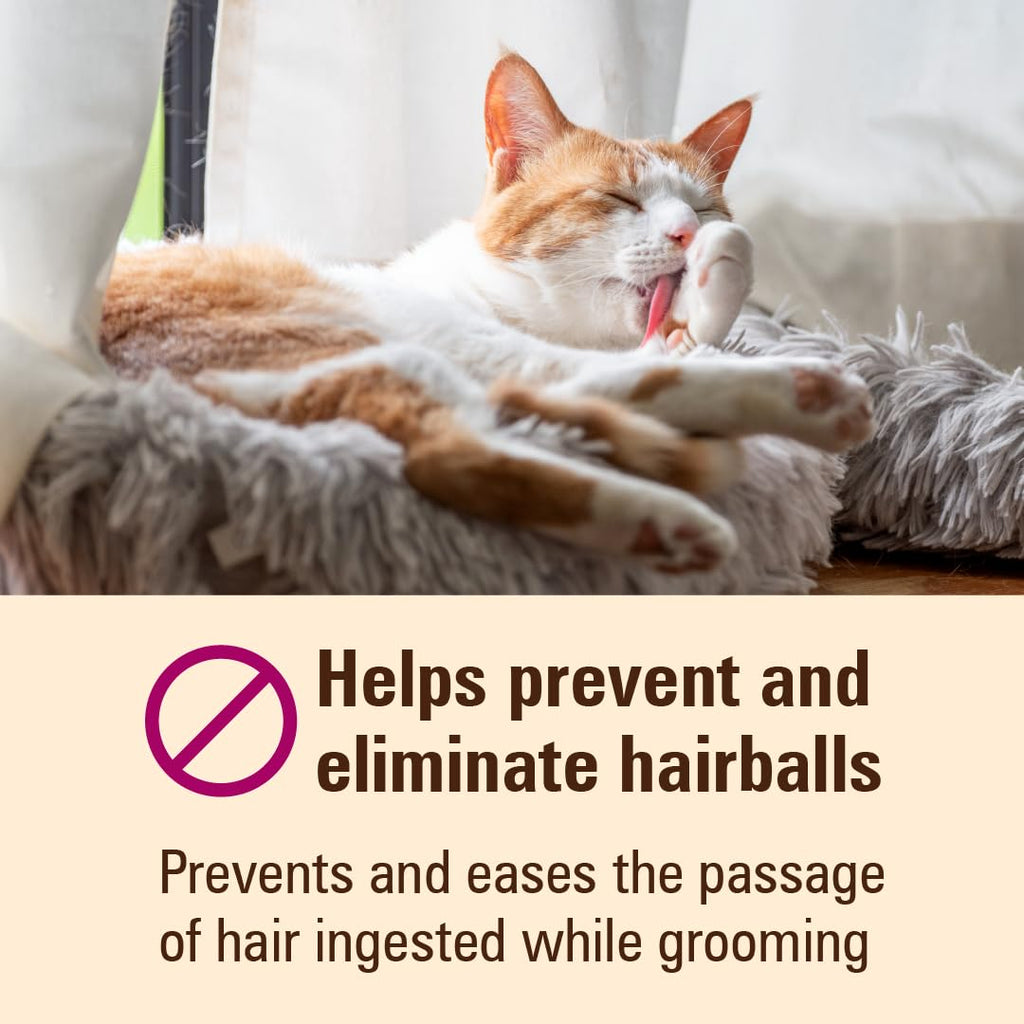 Hairball Relief for Cats Malt Flavor 4.4 Ounces L886