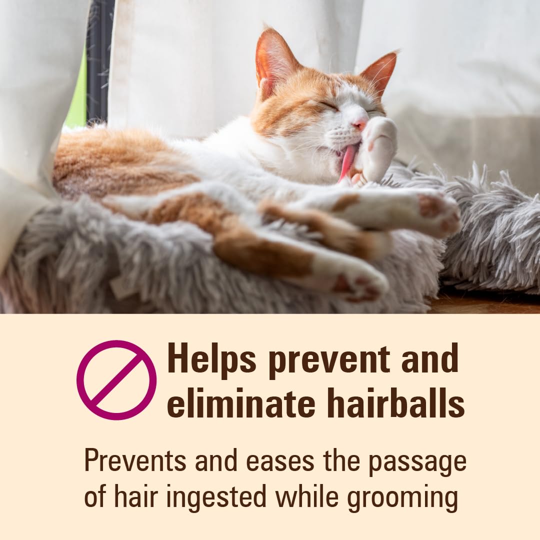 Hairball Relief for Cats Malt Flavor 4.4 Ounces L886