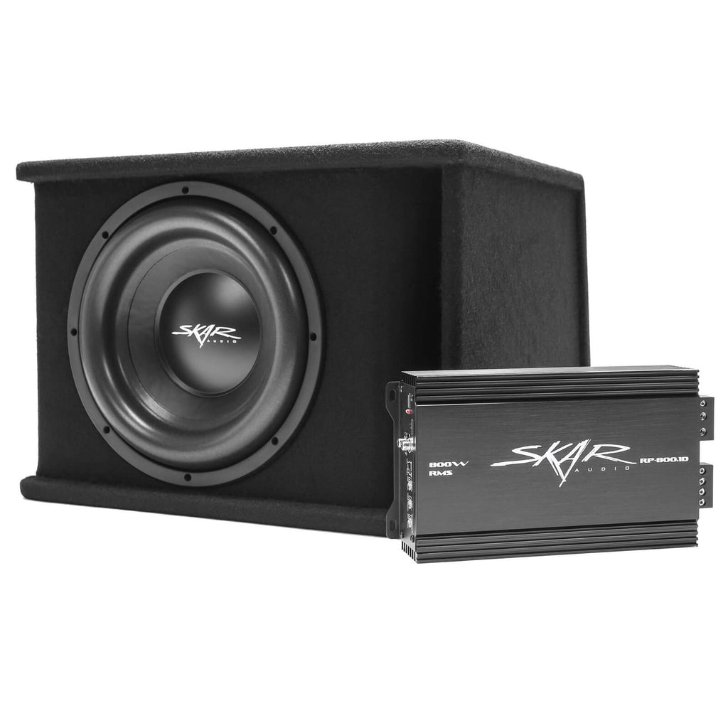Single 12" 1,200 Watt Subwoofer Bass Package with Amplifier Y197293