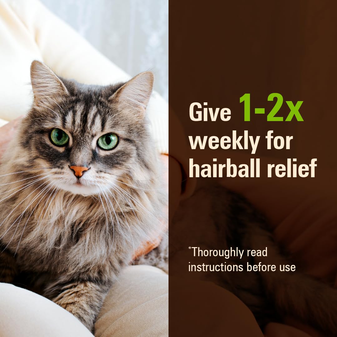 Hairball Relief for Cats Malt Flavor 4.4 Ounces L886