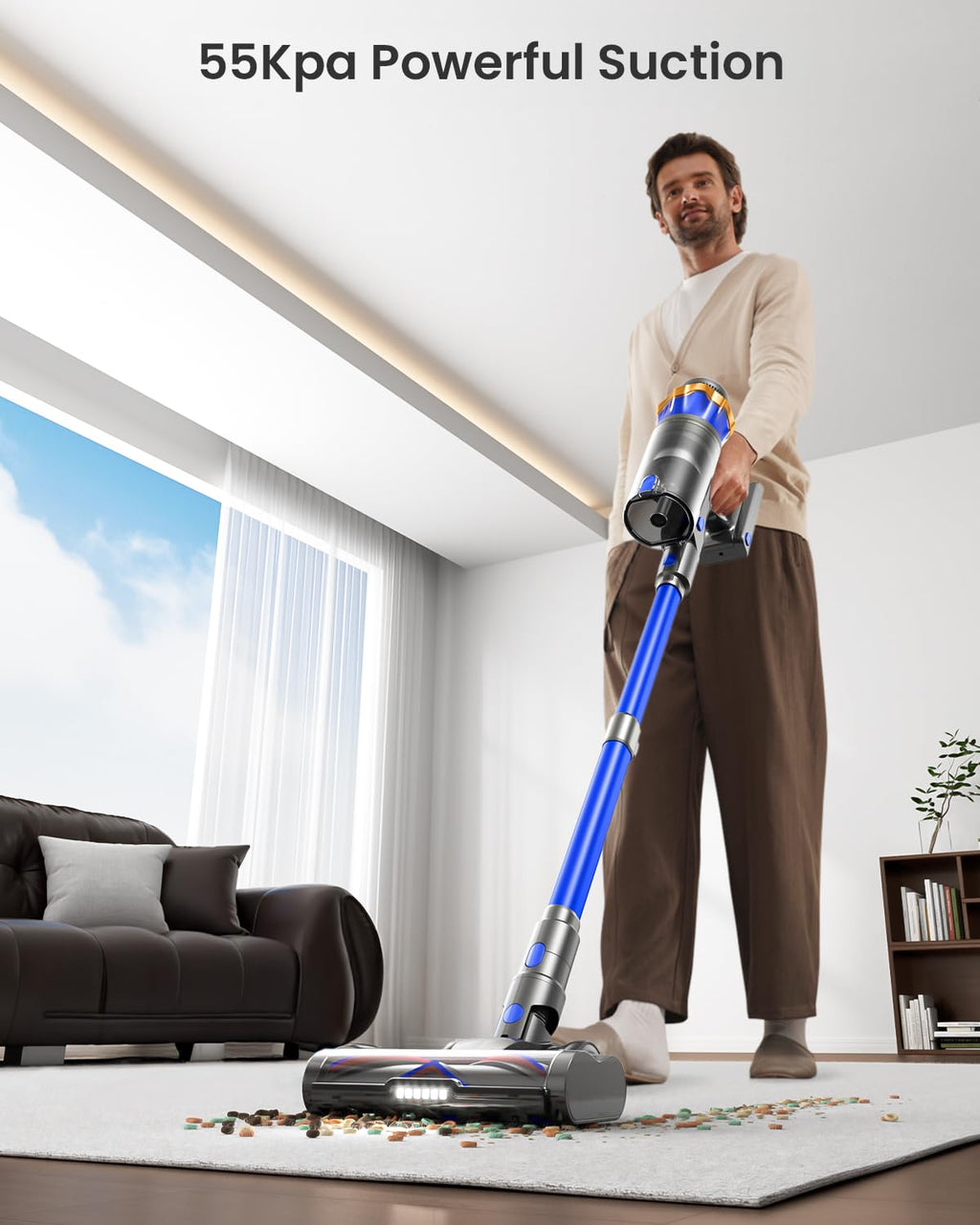650W 55KPA Cordless Stick Vacuum Cleaner D85951
