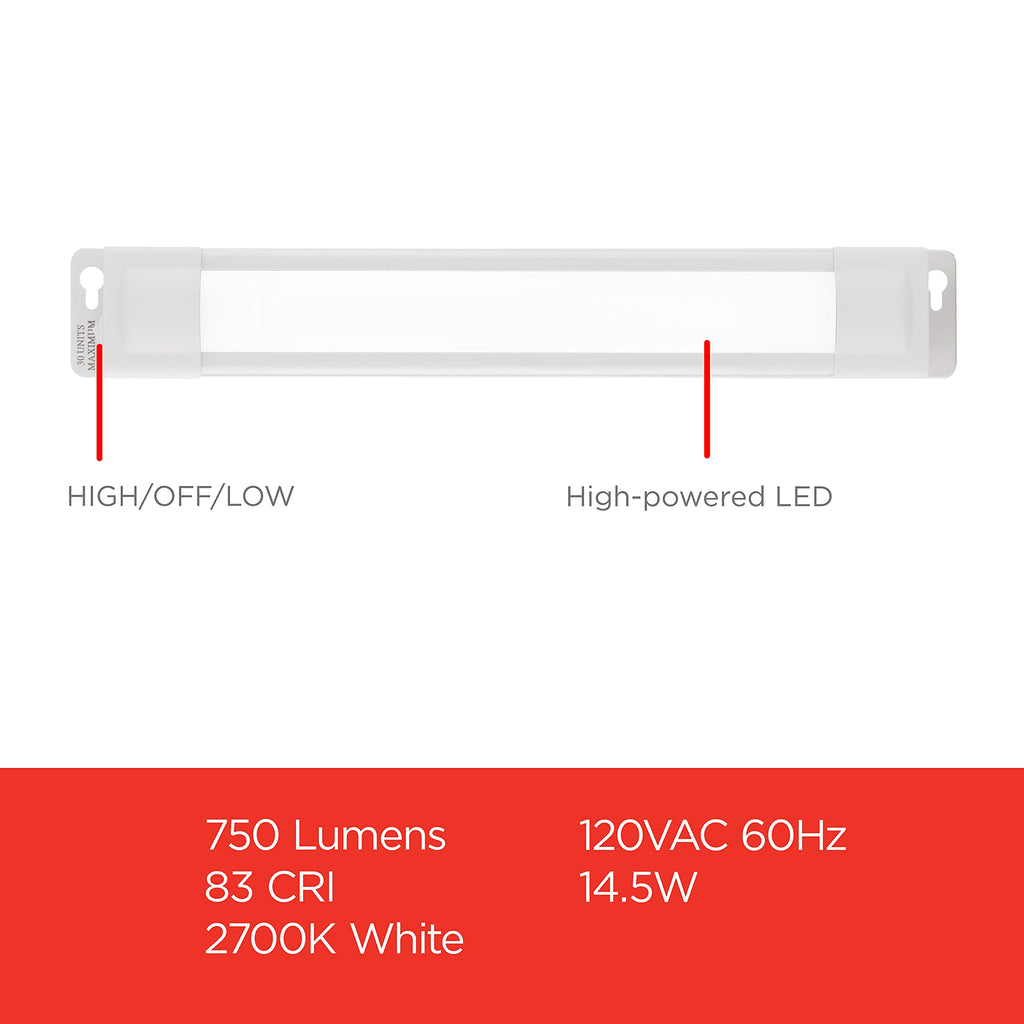 24 Inch Plug in Under Cabinet Light 2700K W3699