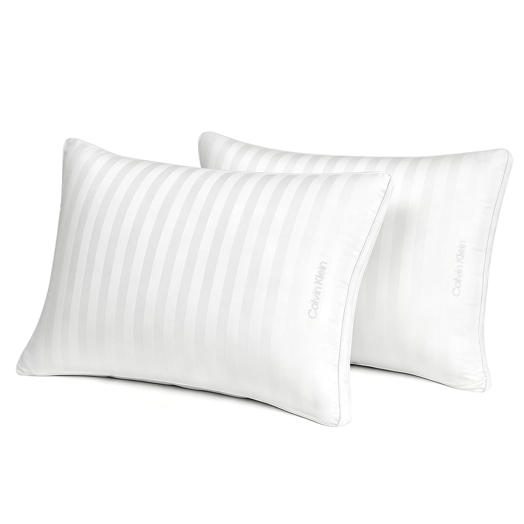 King Size Set of 2 Medium Soft Bed Pillows M106986