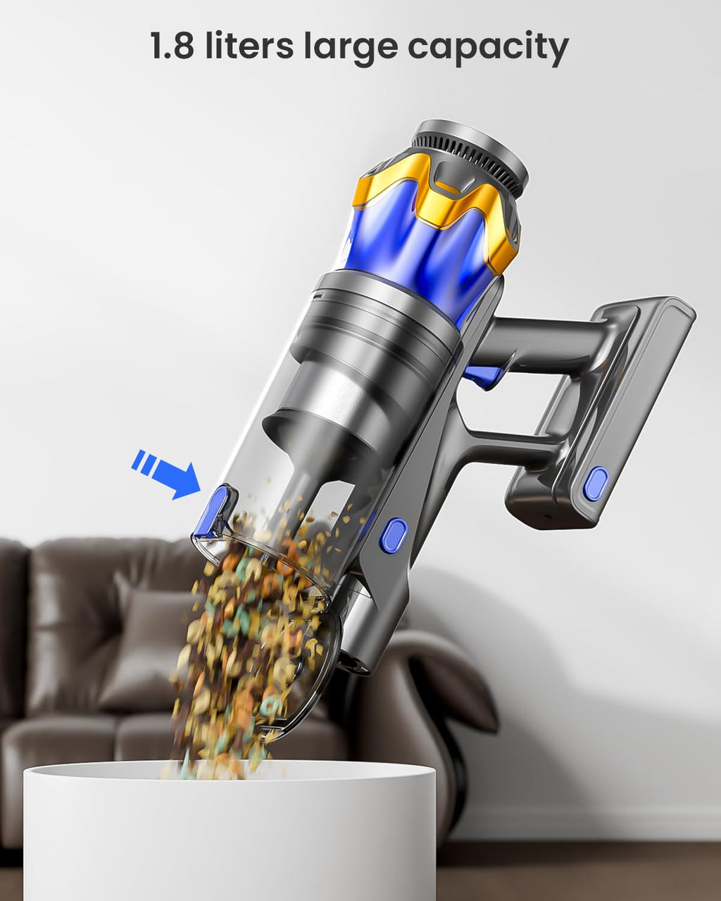 650W 55KPA Cordless Stick Vacuum Cleaner D85951