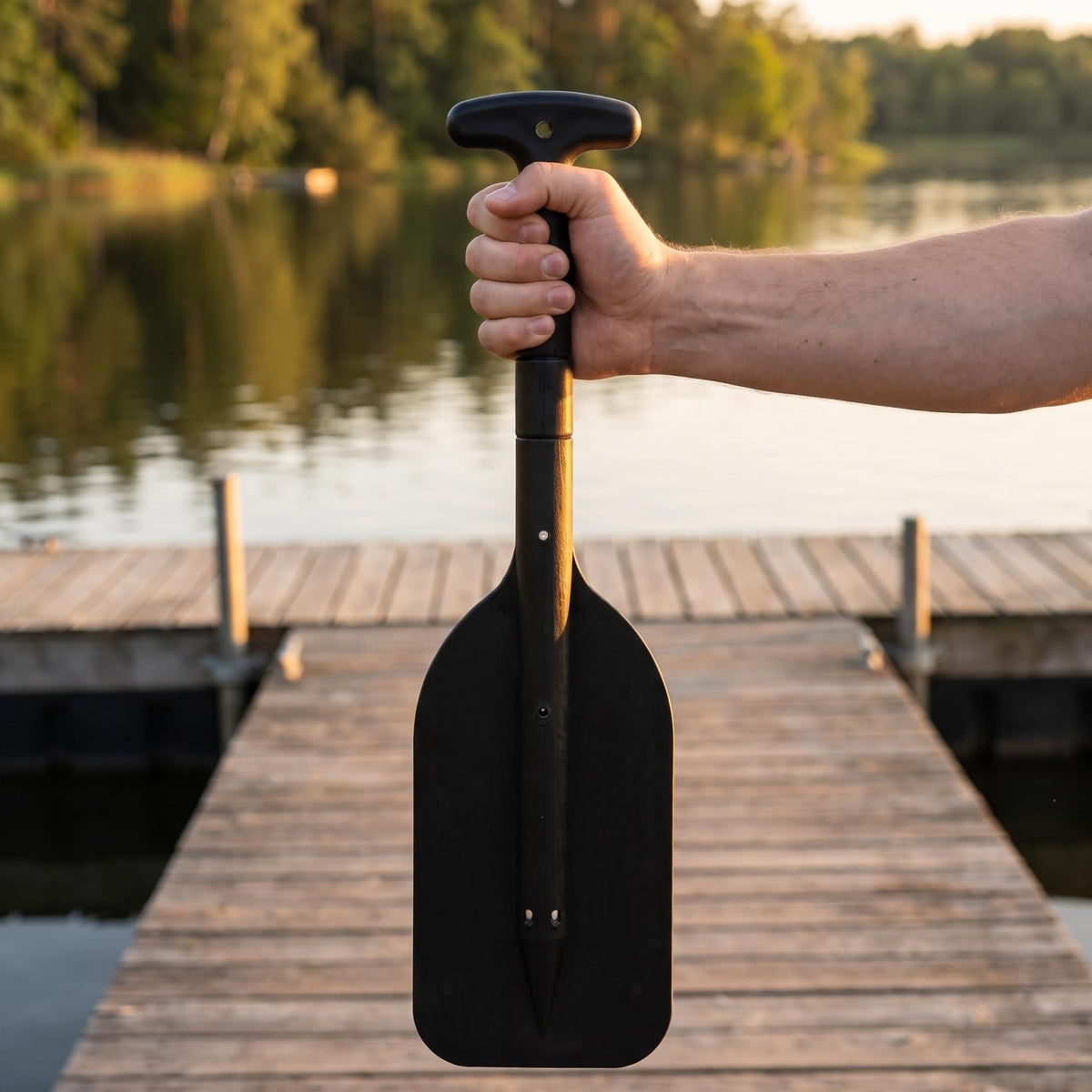 Telescopic Kayak Paddle Aluminum T-Handle J653526