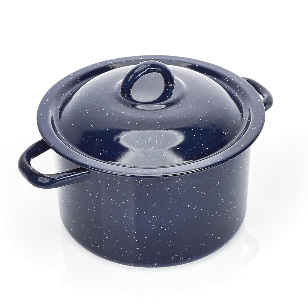 6 Qt Enamel Stock Pot T944