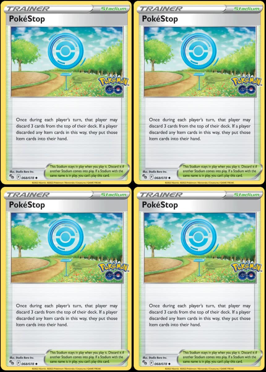 Pokemon Go Trainer Card Lot I639