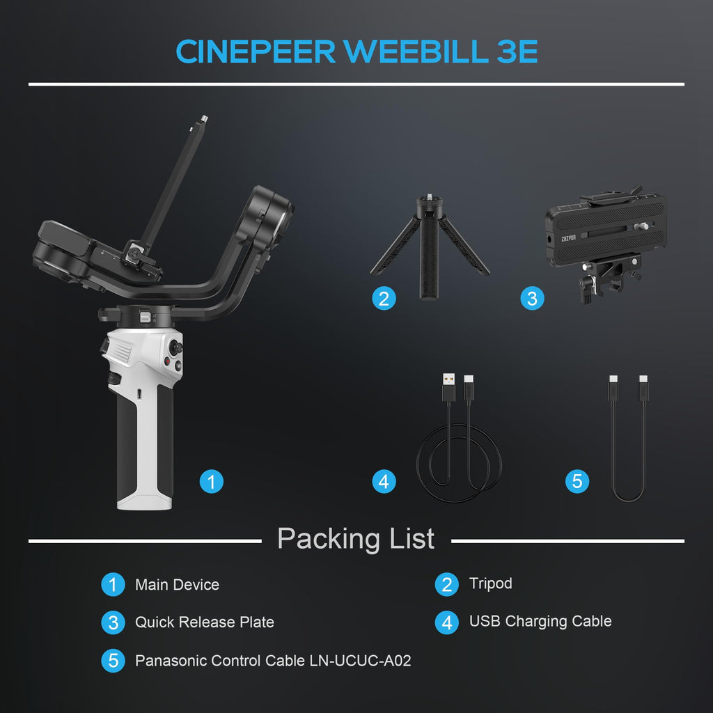 3-Axis Lightweight Gimbal Stabilizer N462856