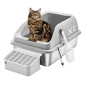 Stainless Steel Cat Litter Box N135
