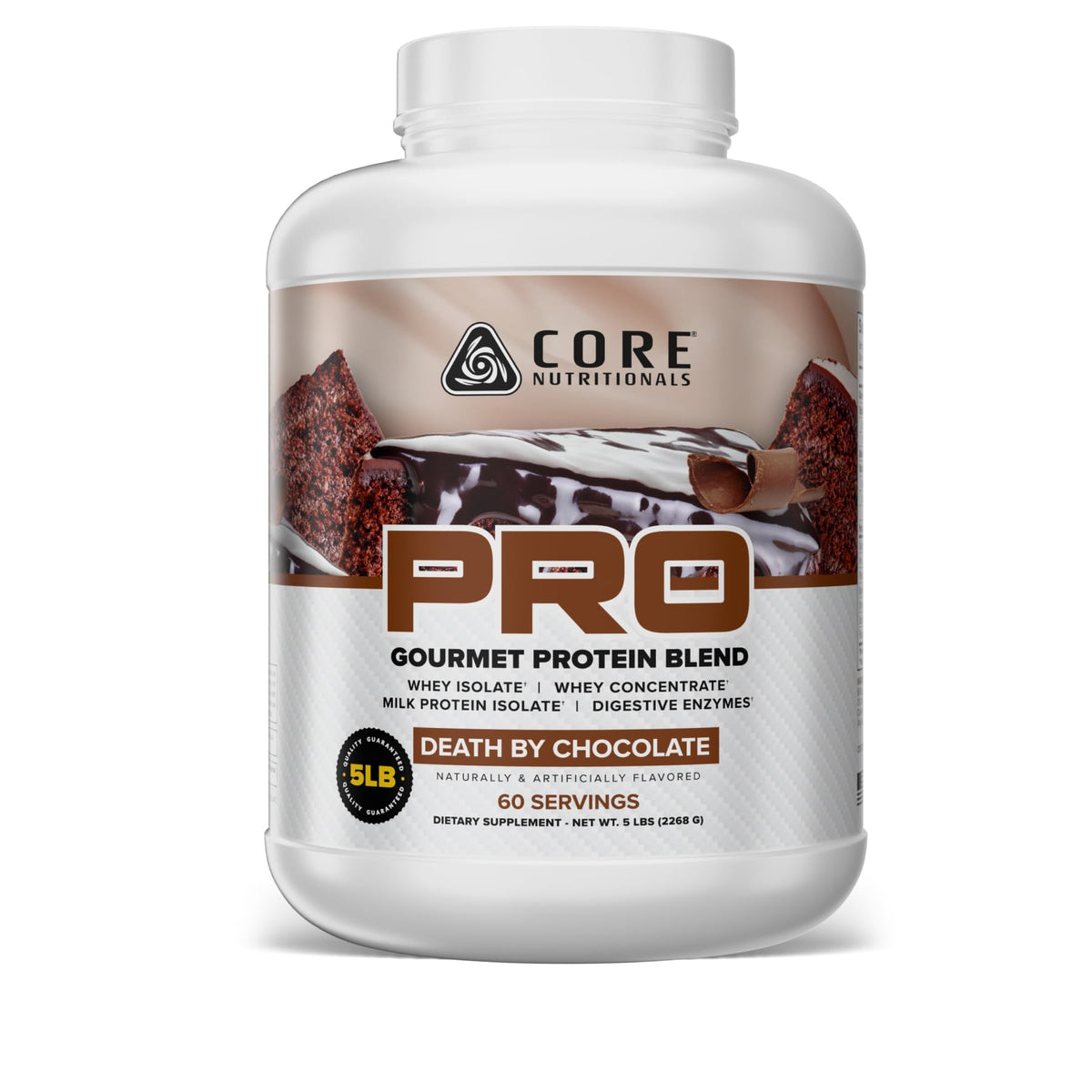 Whey Protein Blend with MCTs & Digestive Enzymes 60 Servings Z4672
