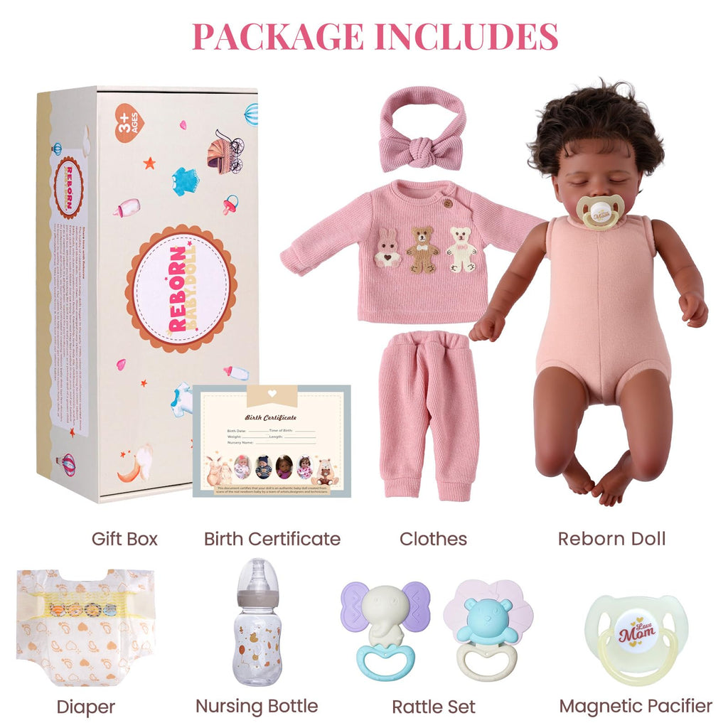 20 Inch Realistic Baby Doll E743