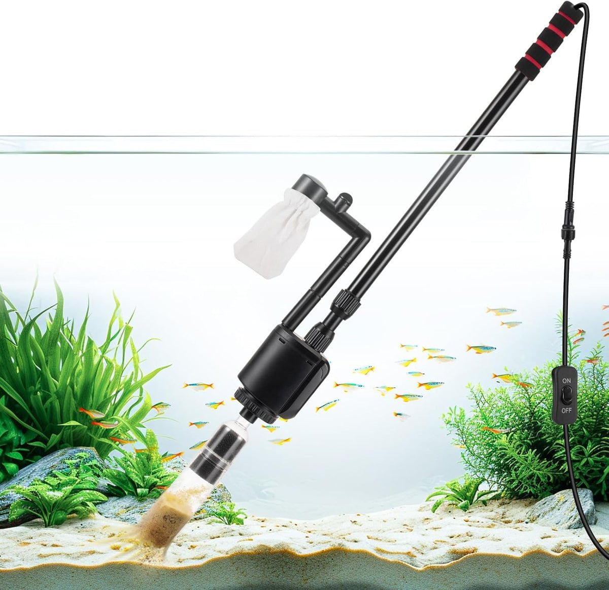 Electric Aquarium Gravel Cleaner K212