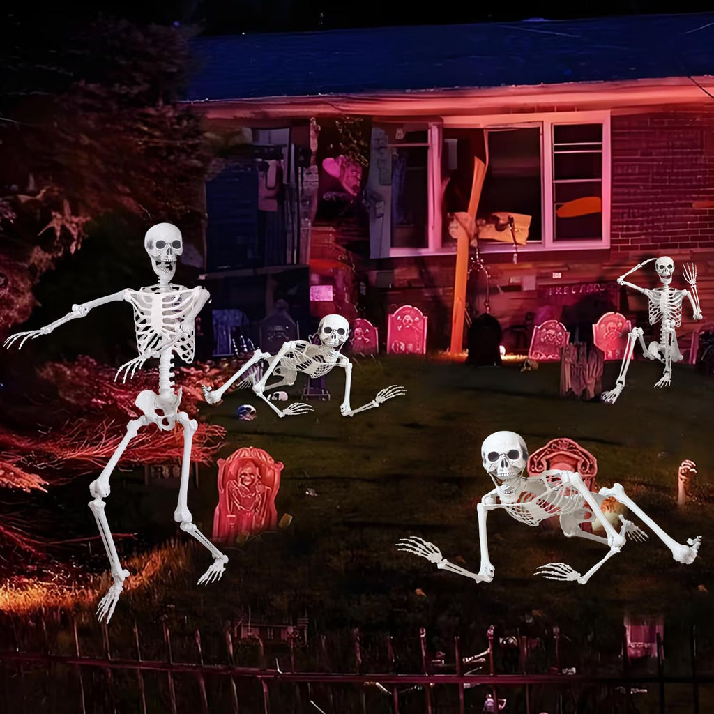 5.4Ft Life Size Human Skeleton with Movable Joints Z56299