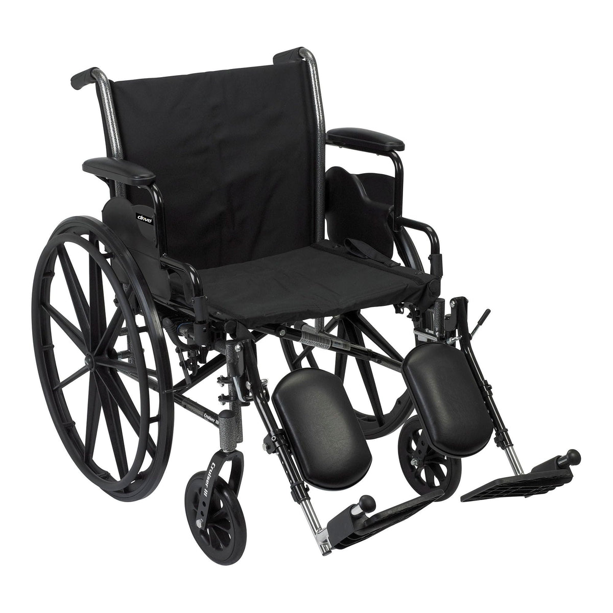 Black 20 in Wheelchair T5316