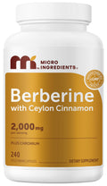 Berberine with Ceylon Cinnamon 2,000 mg 240 Vegetarian Capsules E514025