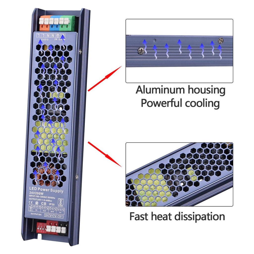 24V 200W LED Driver V69945