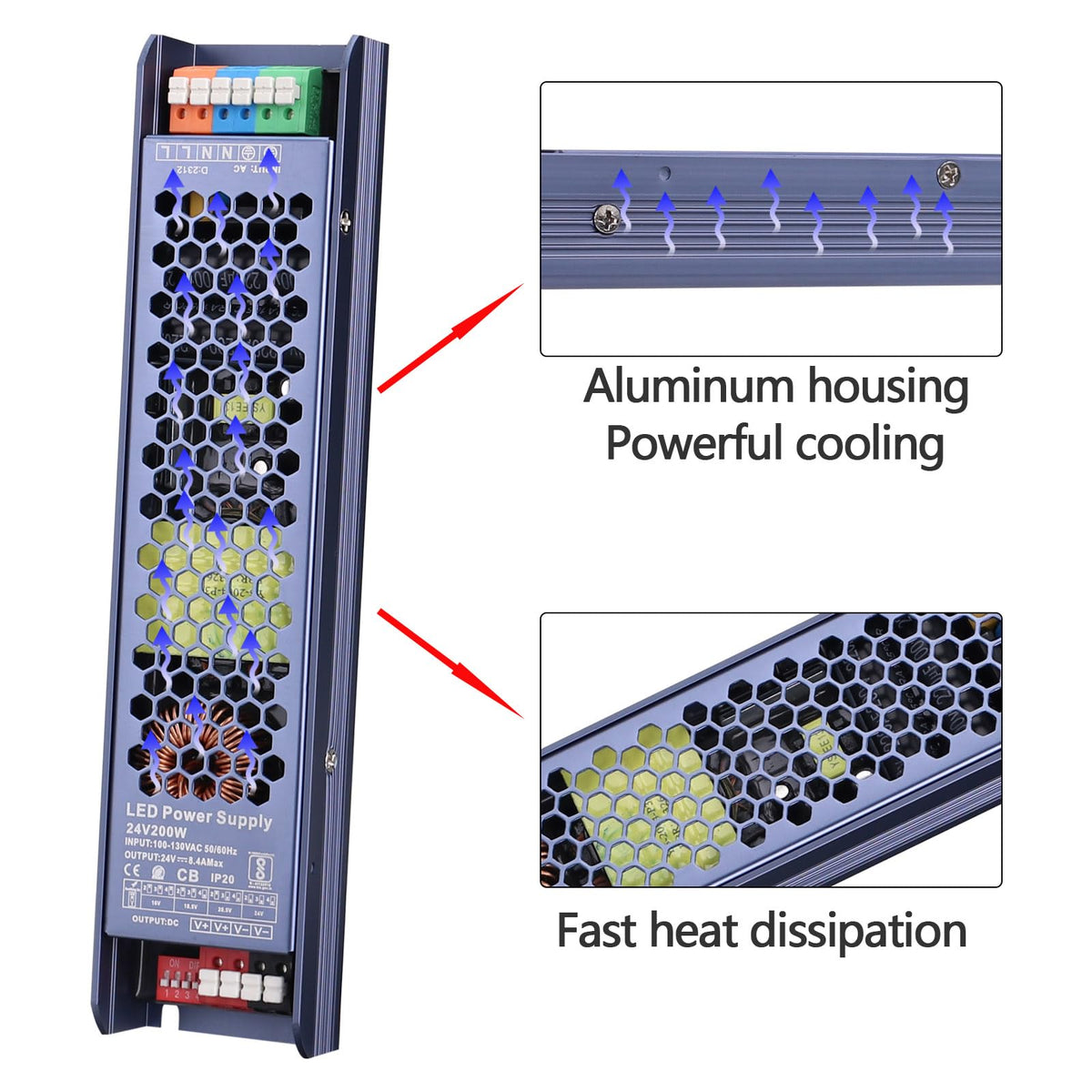 24V 200W LED Driver V69945