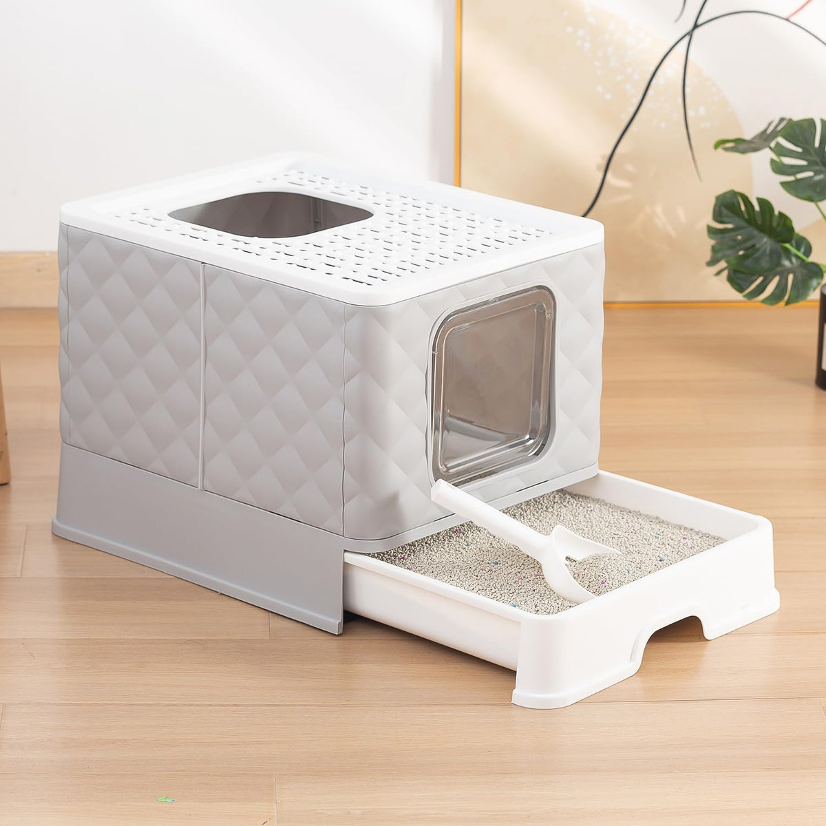 Foldable Cat Litter Box C6070